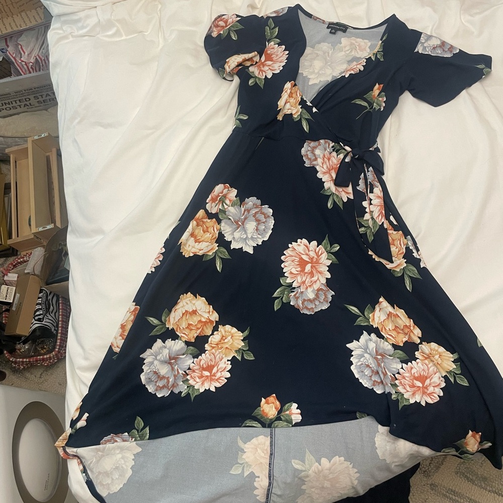 Fortune+Ivy Floral High Low Dress (Stitch Fix)